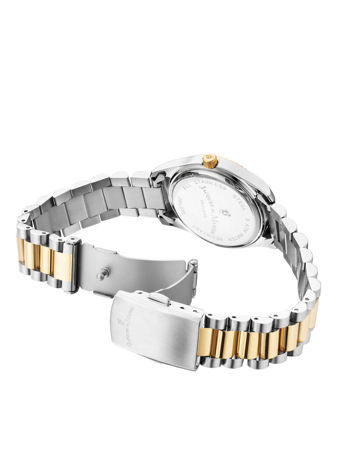 Jacques du Manoir Inspiration Prime horloge JWL03905 - detail zilver