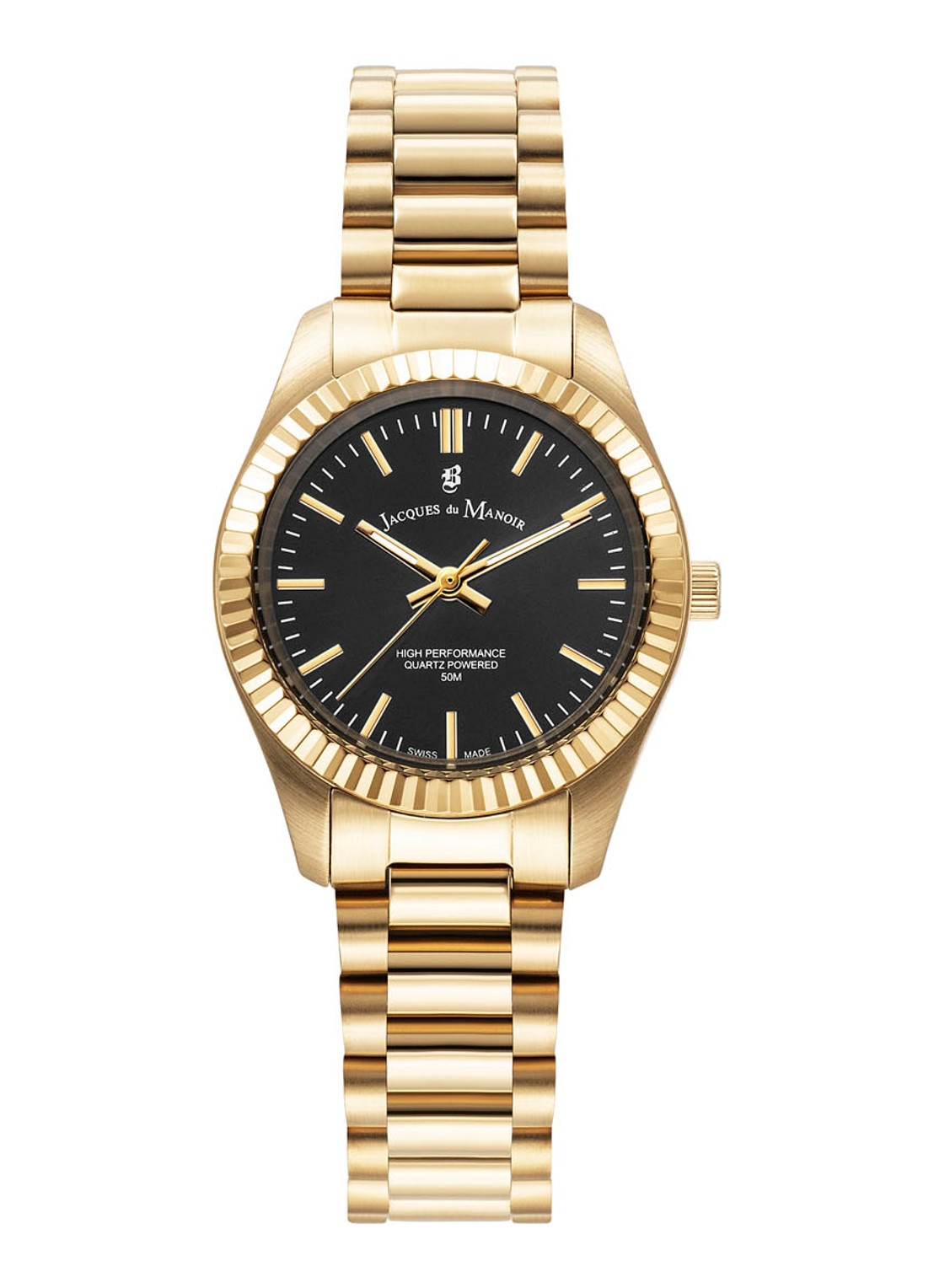 Jacques du Manoir Inspiration Prime horloge JWL03908 - voorkant 3 goud