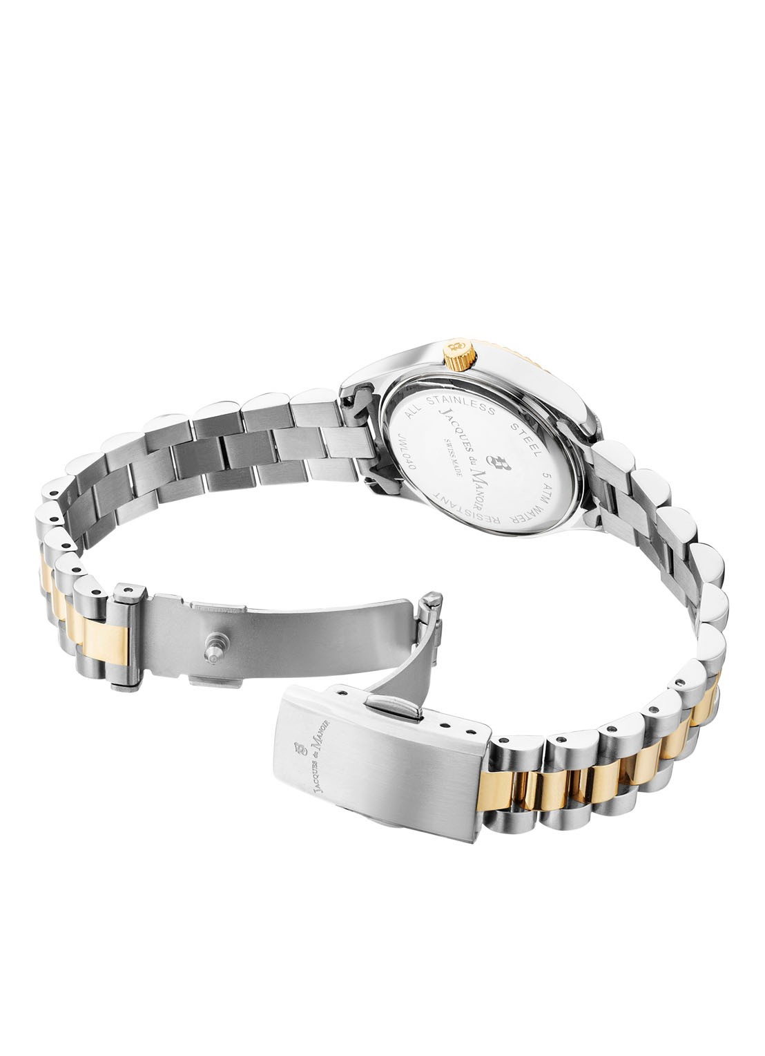 Jacques du Manoir Inspiration Prime horloge JWL04005 - detail 2 zilver
