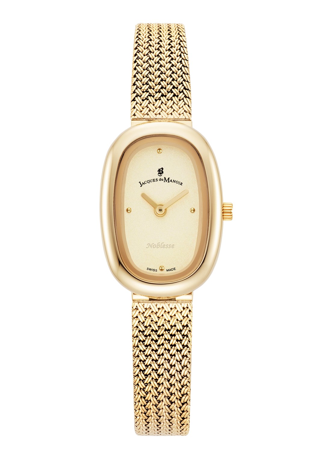 Jacques du Manoir Noblesse horloge JWL05202 - voorkant 3 goud
