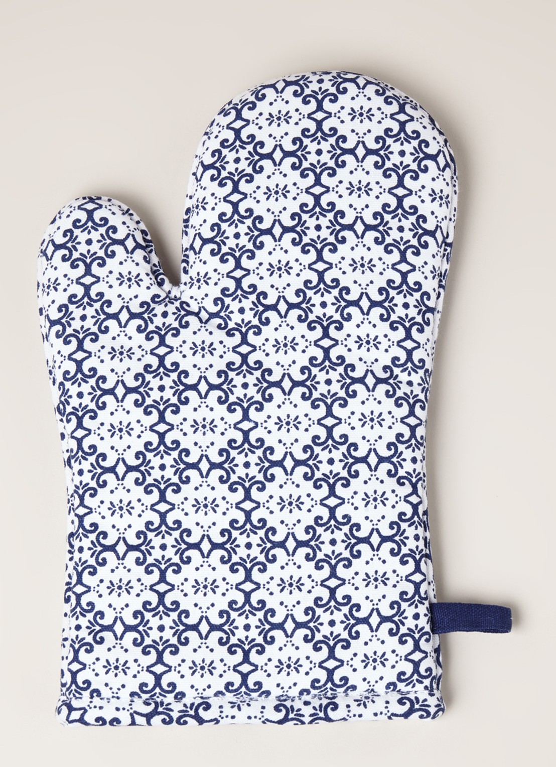 Janny van der Heijden  Tiles ovenwant  - voorkant 3 donkerblauw