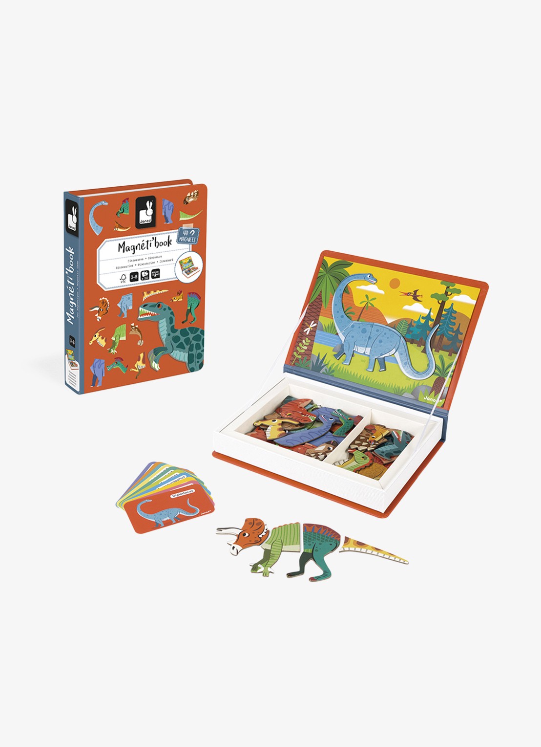 Janod Dinosaurs Magneti'book - detail 5 undefined