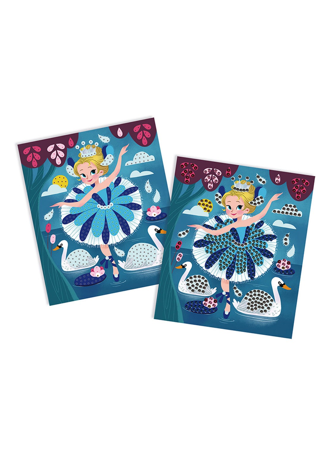 Janod Janod Atelier - Pailletten ballerina - voorkant 2 undefined