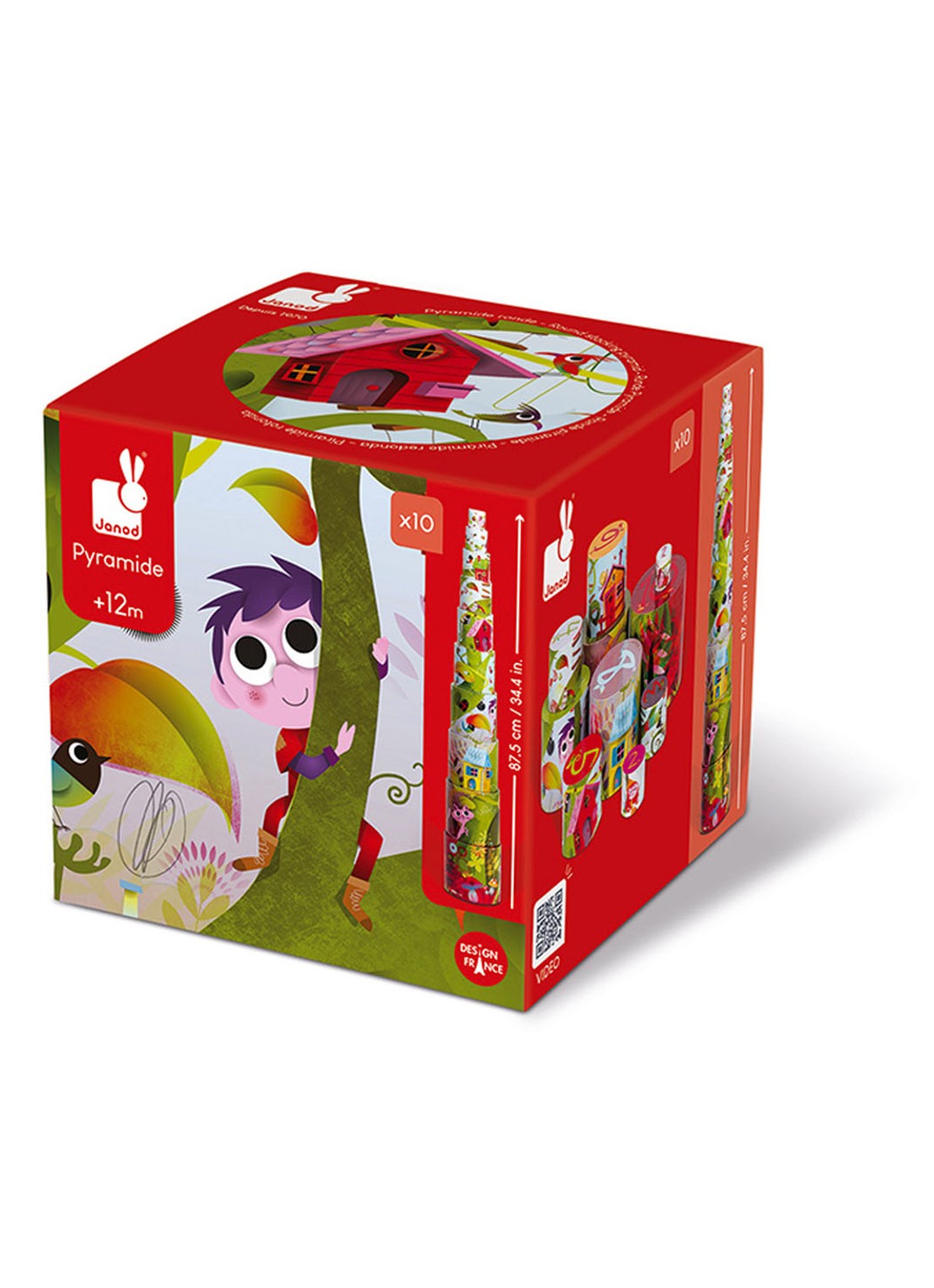 Janod Janod Stapeltoren - Magische boom - voorkant 4 undefined