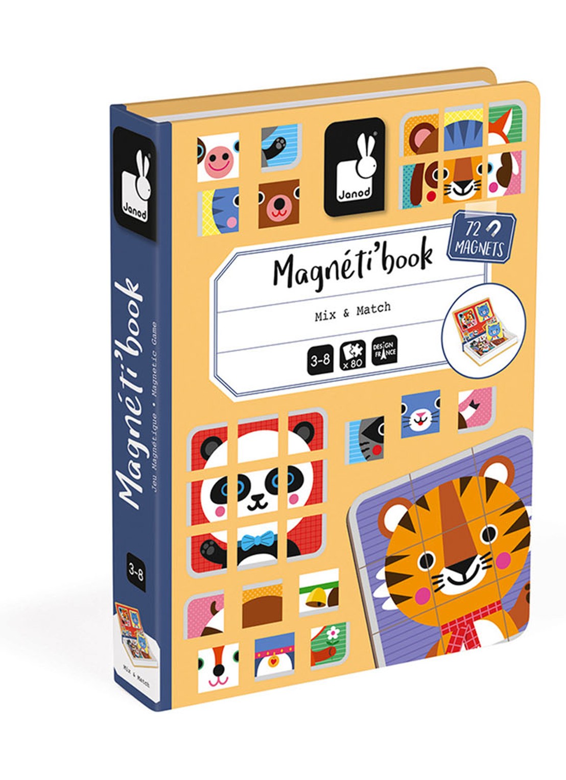 Janod Mix & Match Magneti'book - voorkant undefined