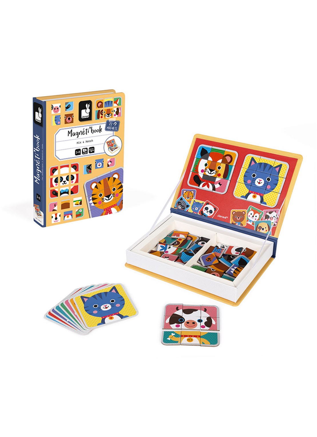 Janod Mix & Match Magneti'book - voorkant 2 undefined