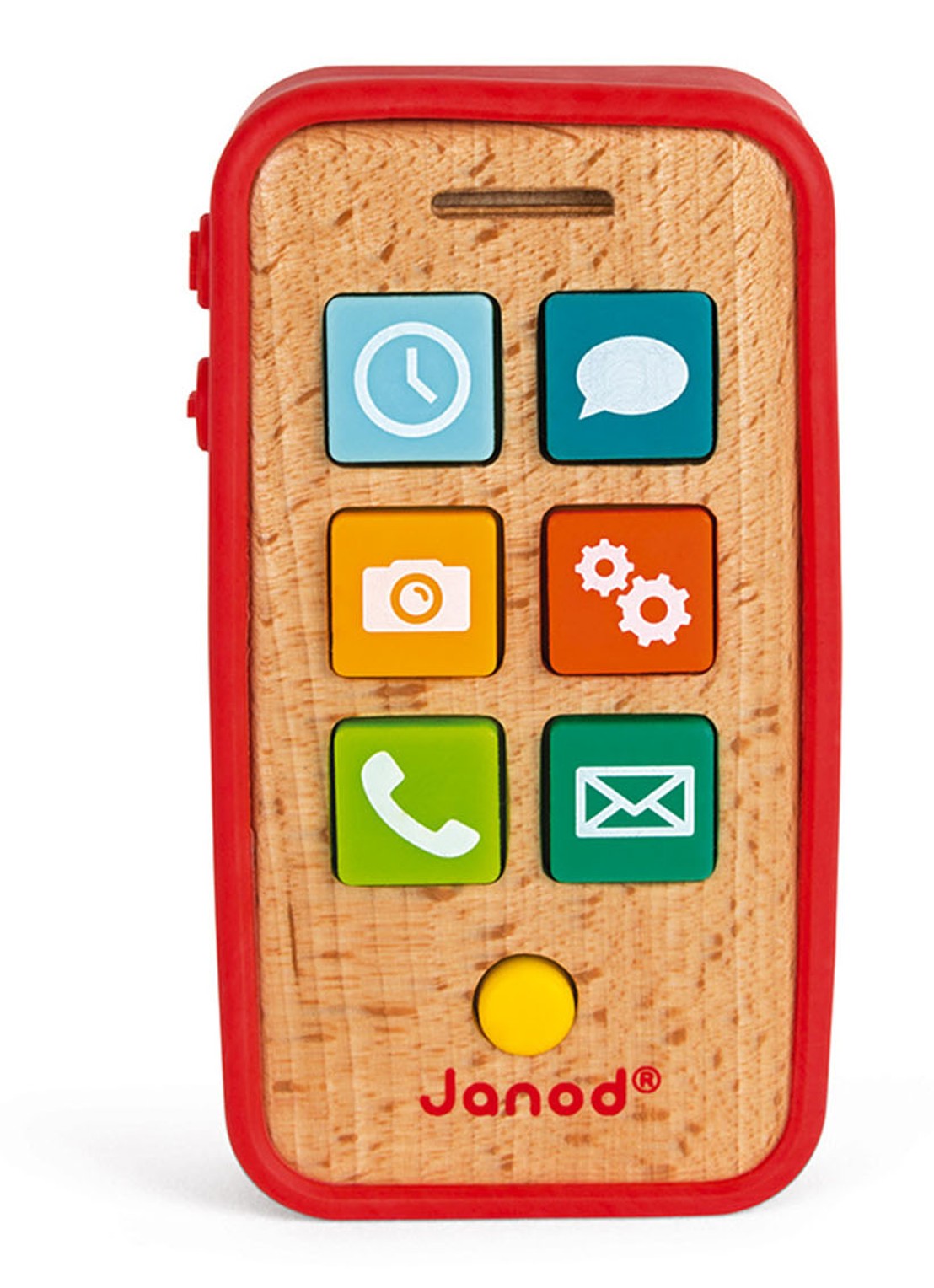 Janod Telefoon met geluid - voorkant 2 multicolor