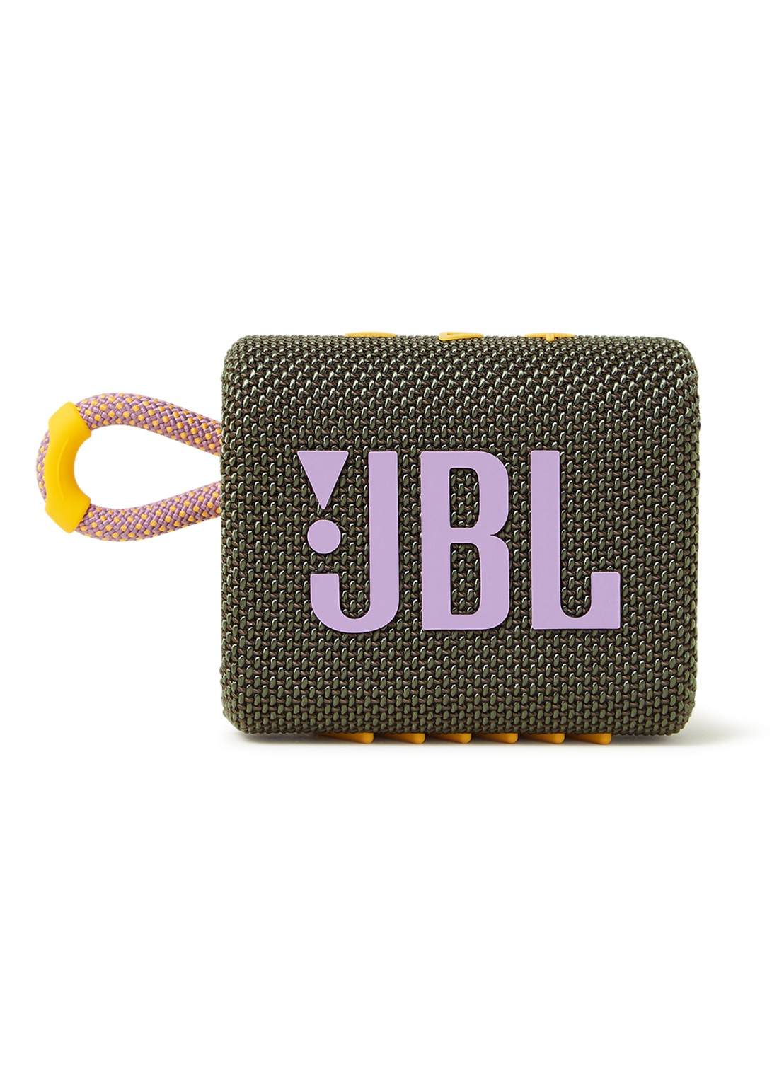 JBL Go 3 draagbare speaker - voorkant donkergroen