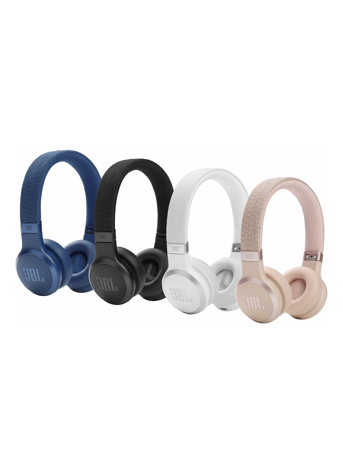 JBL Live 460 draadloze koptelefoon - detail 6 wit