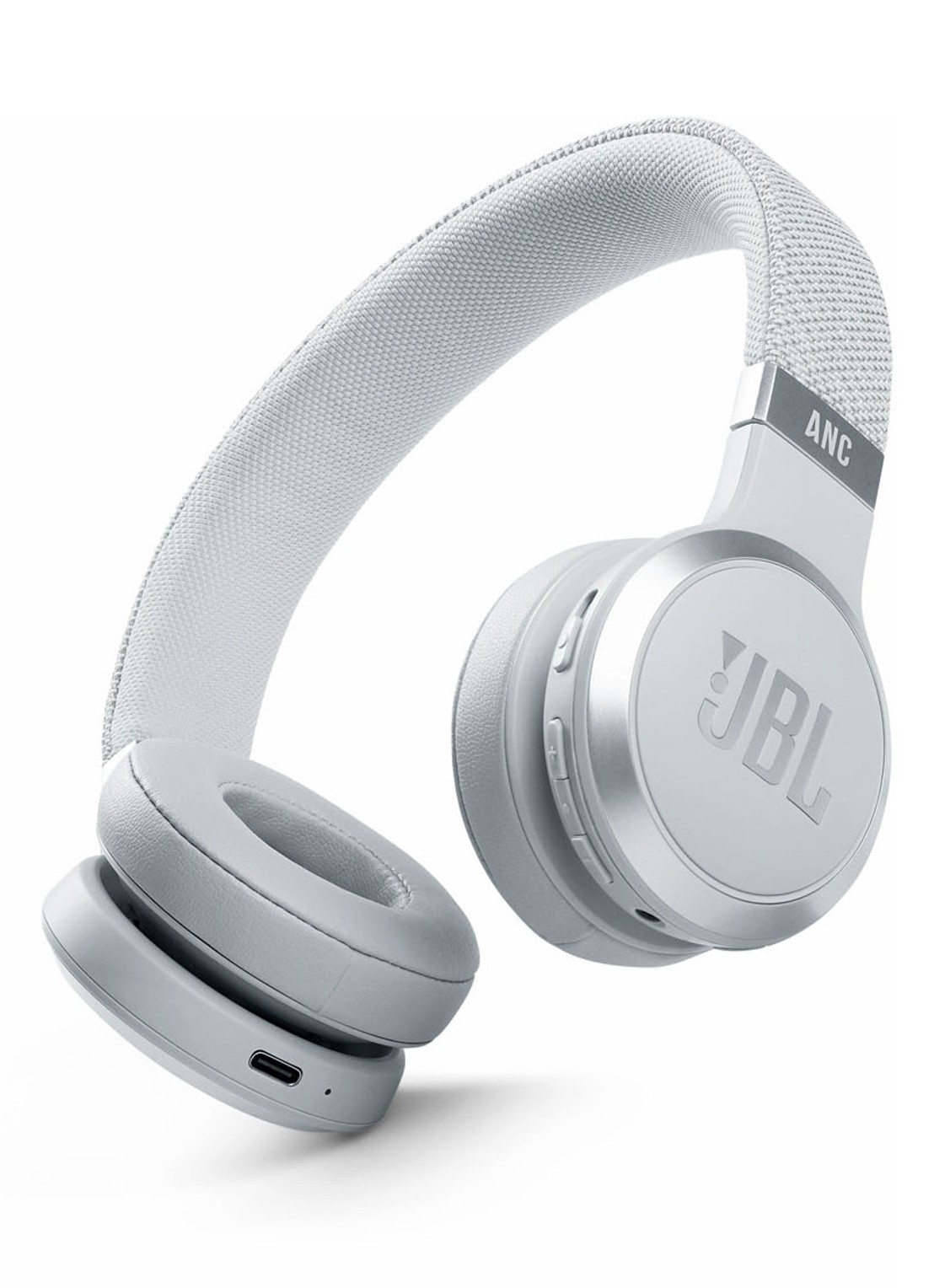 JBL Live 460 draadloze koptelefoon - voorkant 2 wit