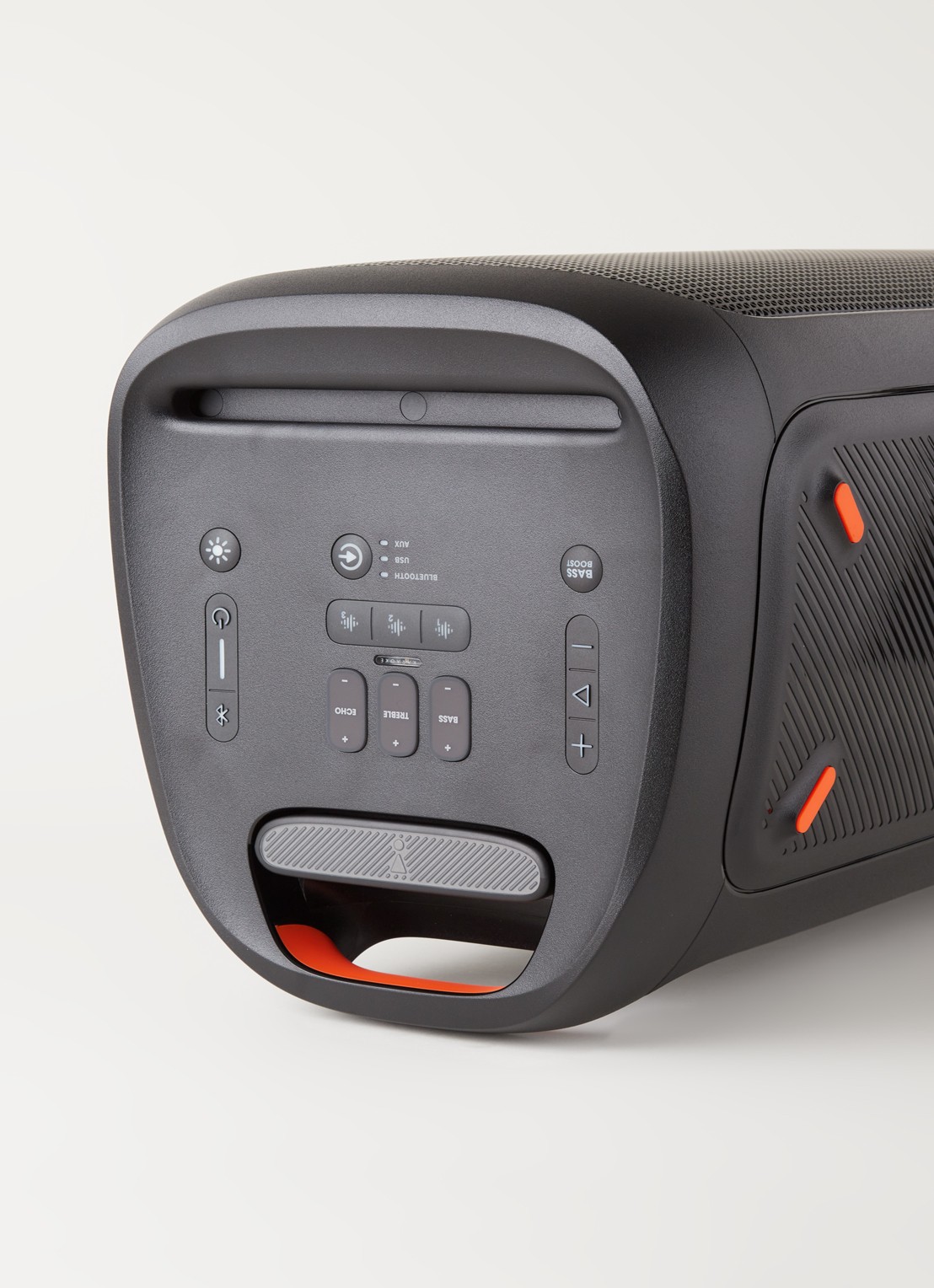 JBL PartyBox 310 verrijdbare bluetooth speaker - detail zwart