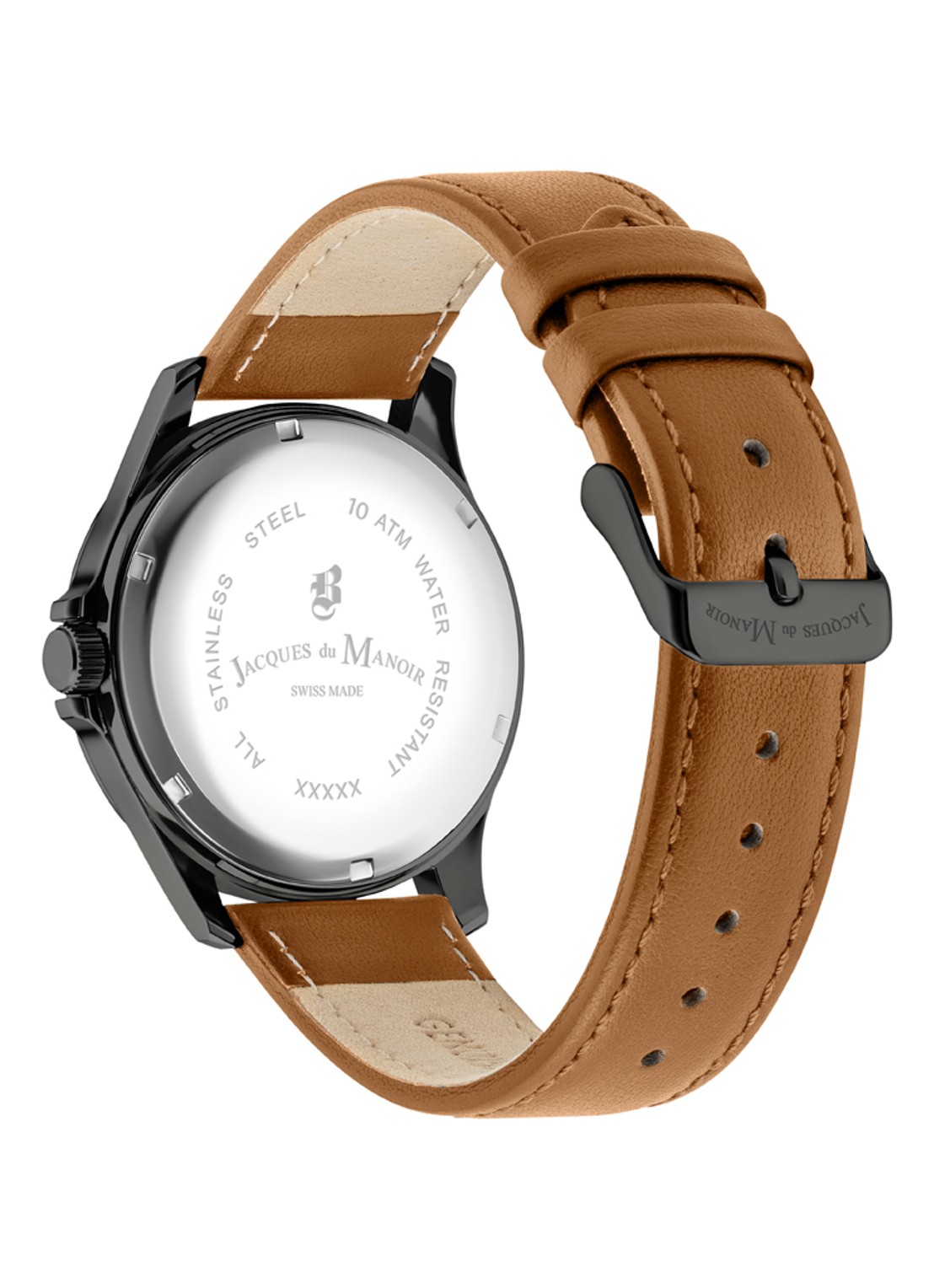 JDM Military Alpha I horloge JDM-WG001-04 - detail 3 zwart