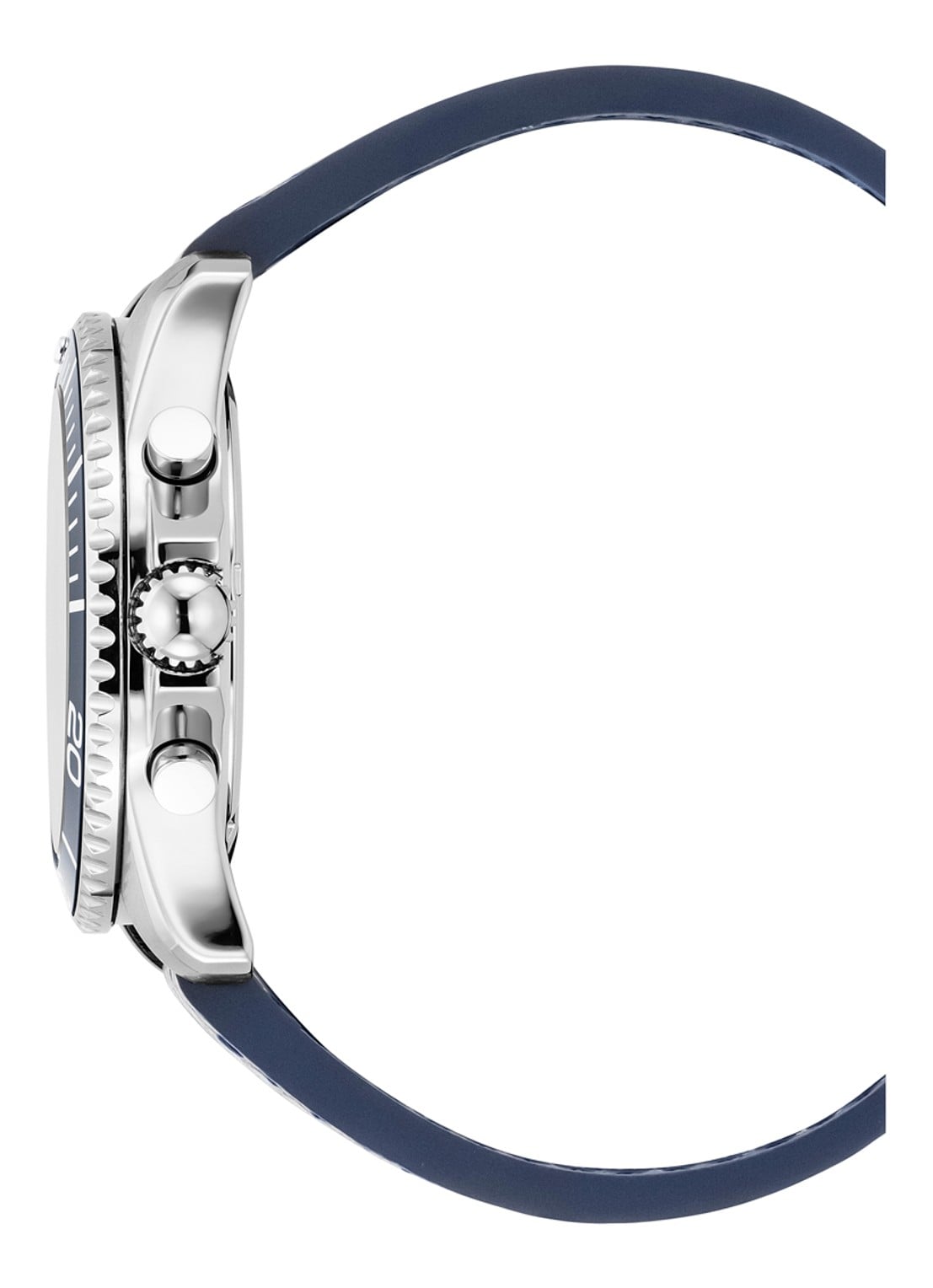 JDM Military Sierra Chrono horloge JDM-WG019-06 - detail 3 zilver