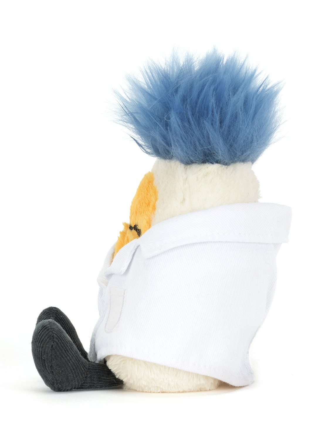 Jellycat Amuseable Boiled Egg Scientist Outfit knuffel 14 cm  - detail 5 multicolor