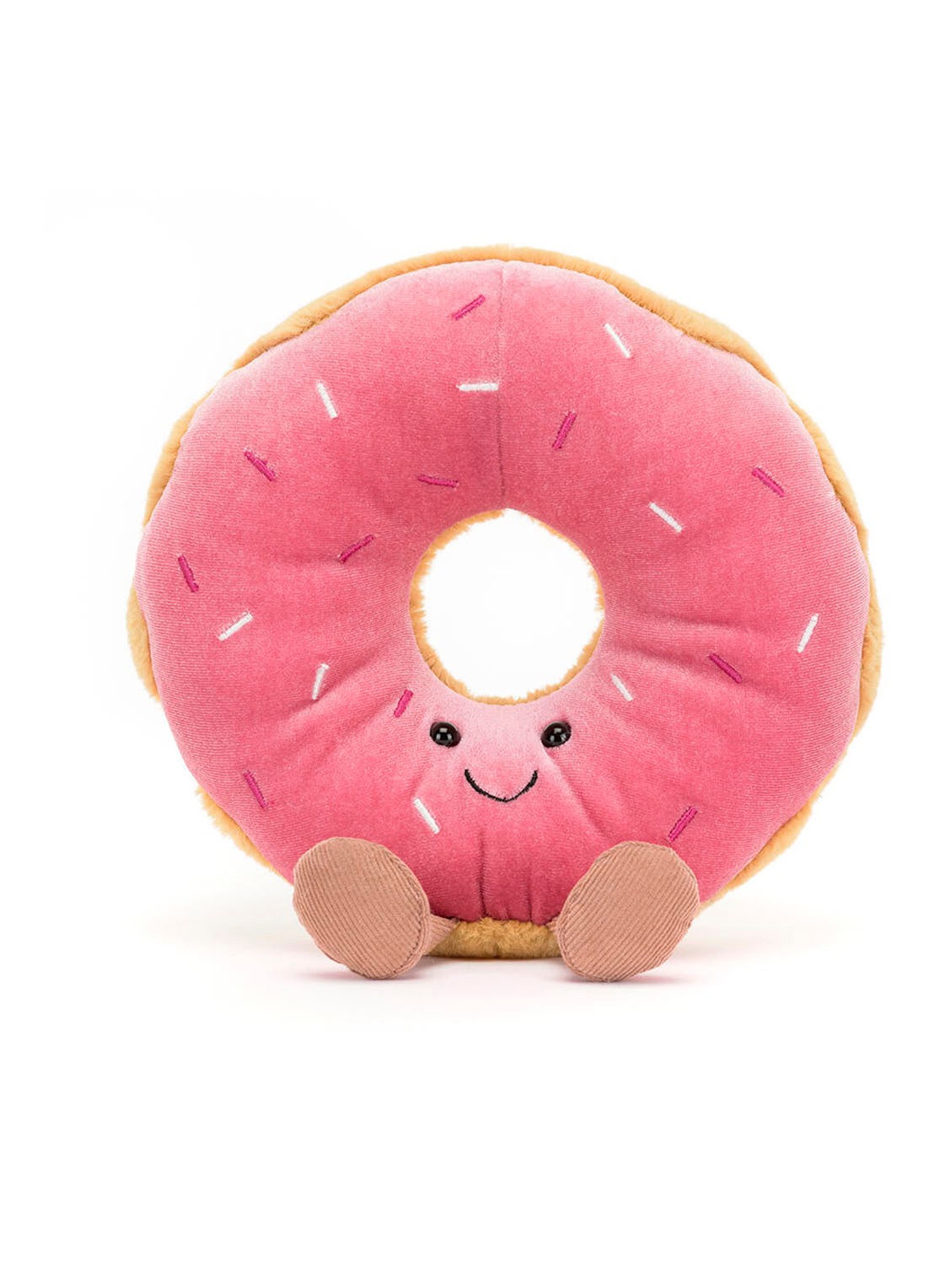 Jellycat Amuseable Donut knuffel 18 cm - detail 5 roze