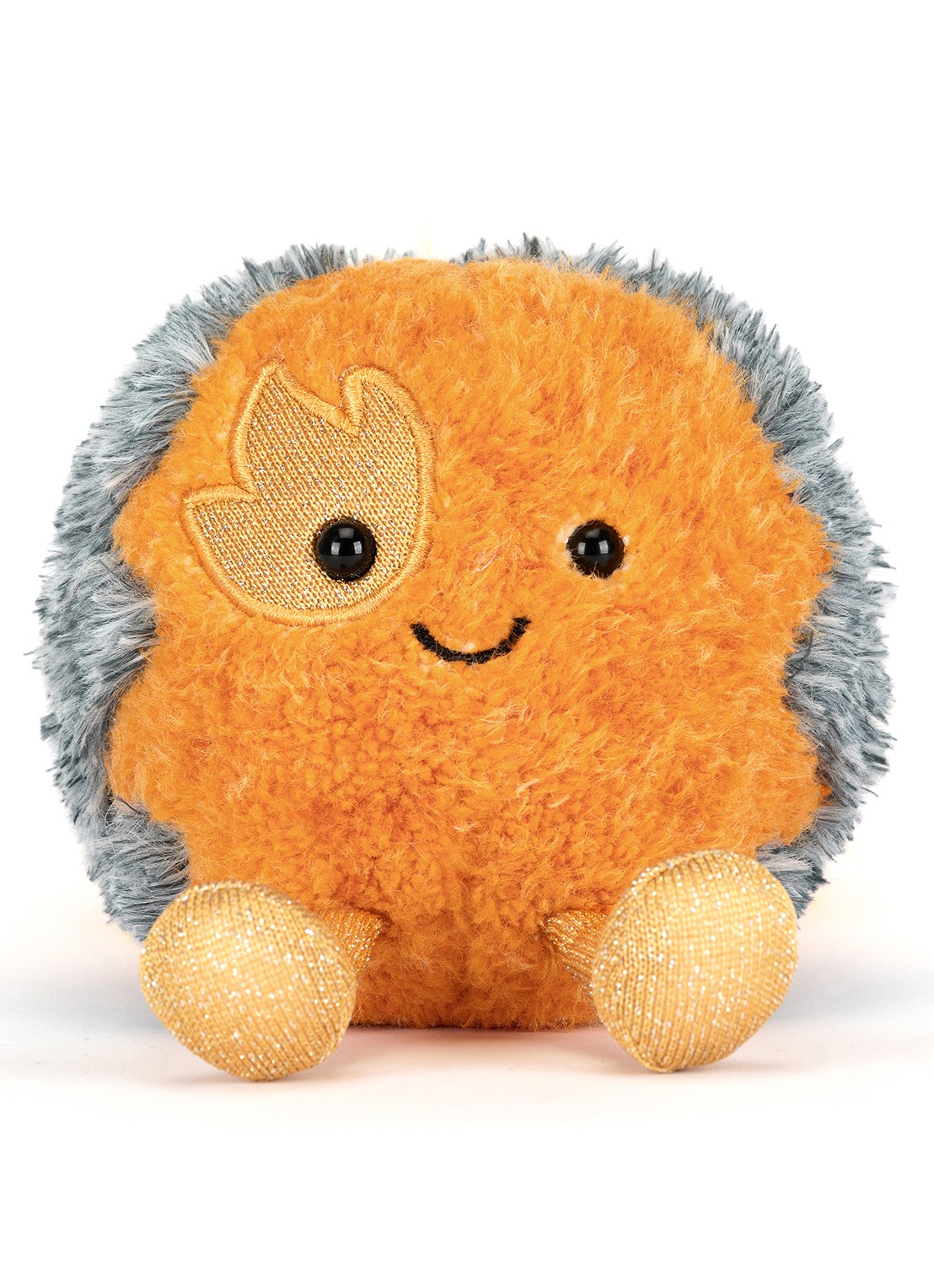 Jellycat Amuseable Space Comet knuffel 11 cm  - detail 4 oranje