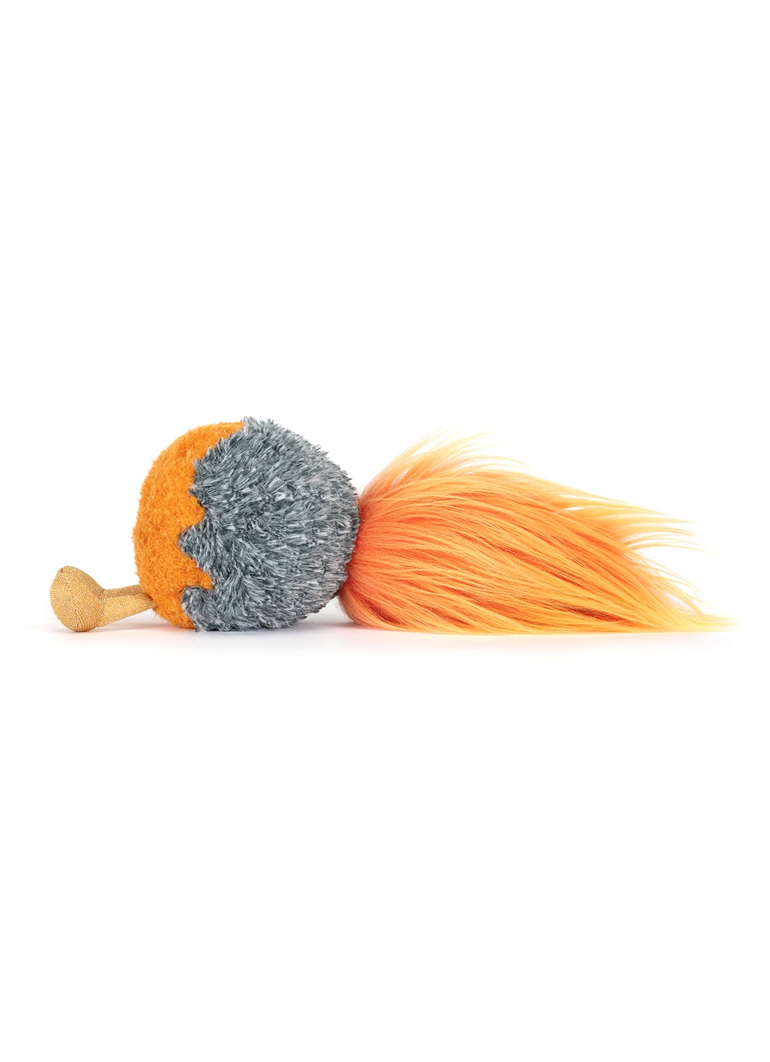 Jellycat Amuseable Space Comet knuffel 11 cm  - detail 5 oranje
