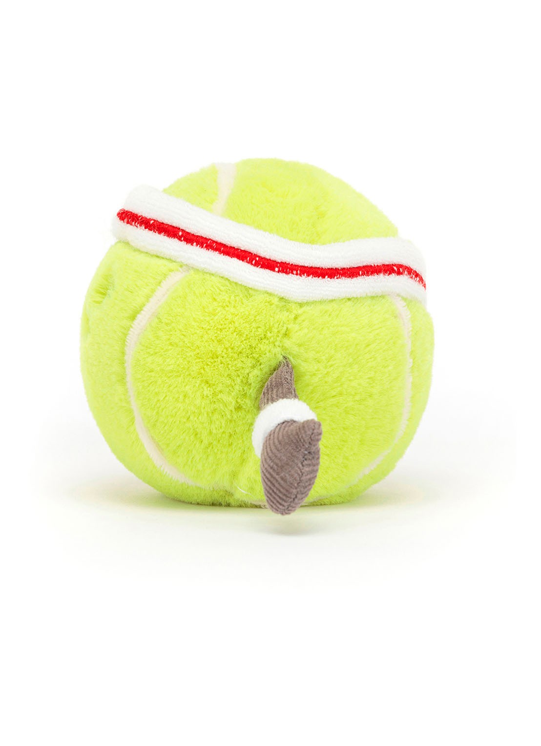 Jellycat Amuseable Sports Tennisbal knuffel 9 cm - detail 3 lime