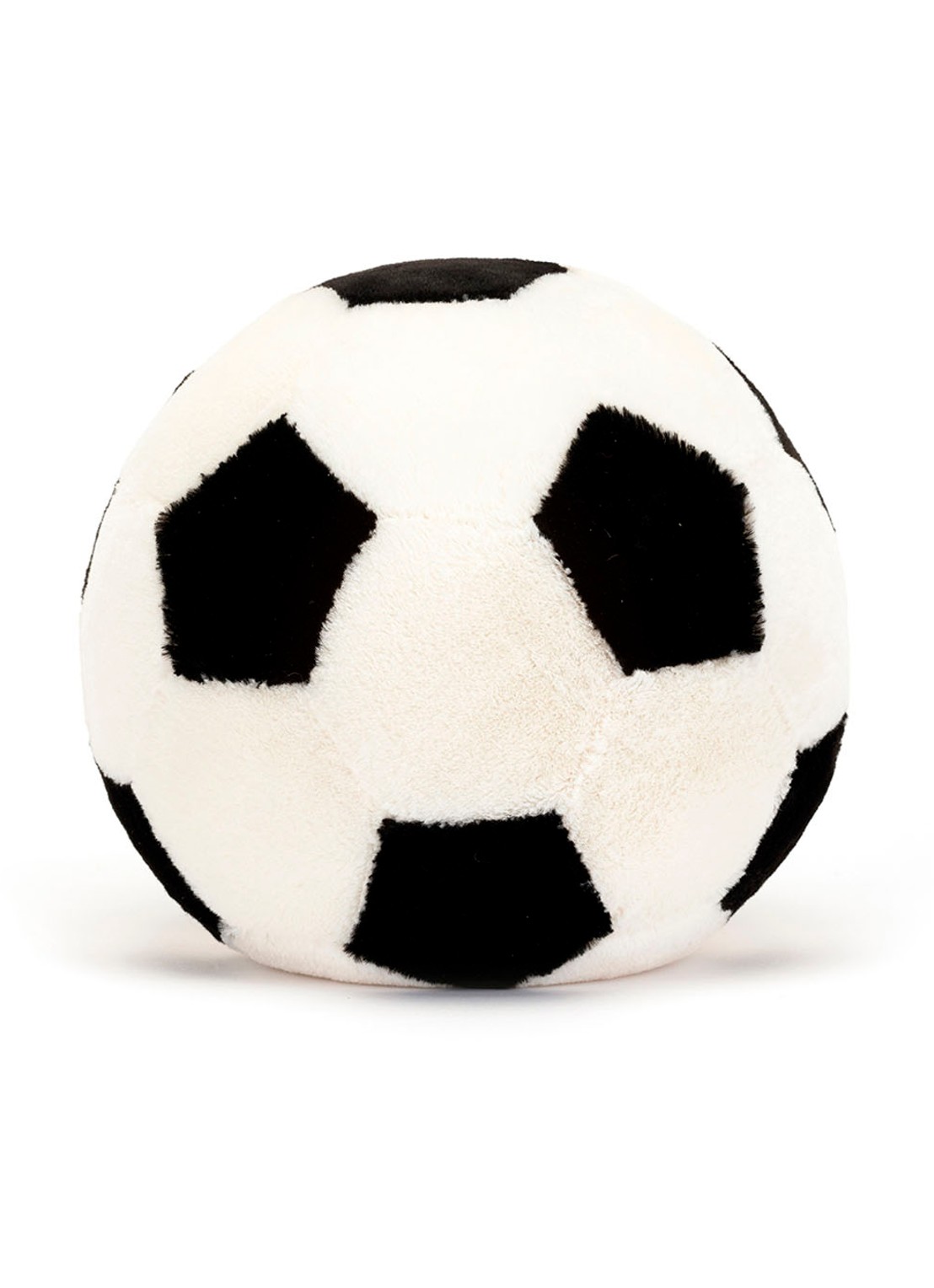 Jellycat Amuseable Sports Voetbal knuffel 23 cm - detail multicolor
