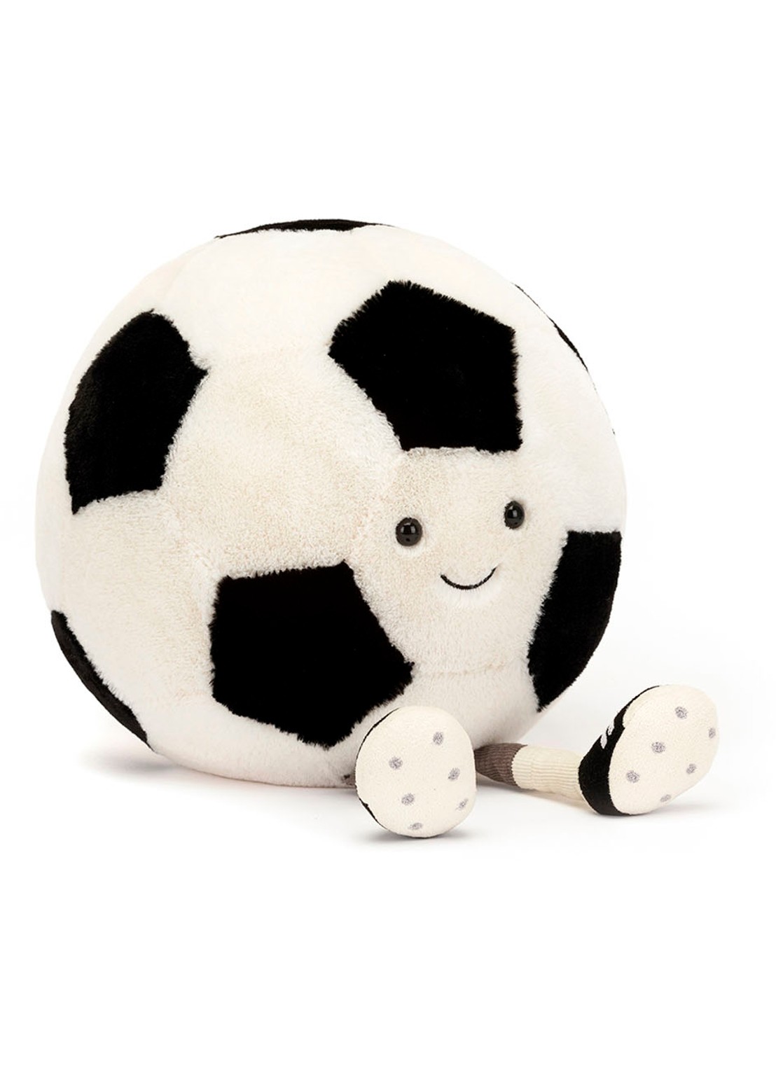 Jellycat Amuseable Sports Voetbal knuffel 23 cm - voorkant 3 multicolor