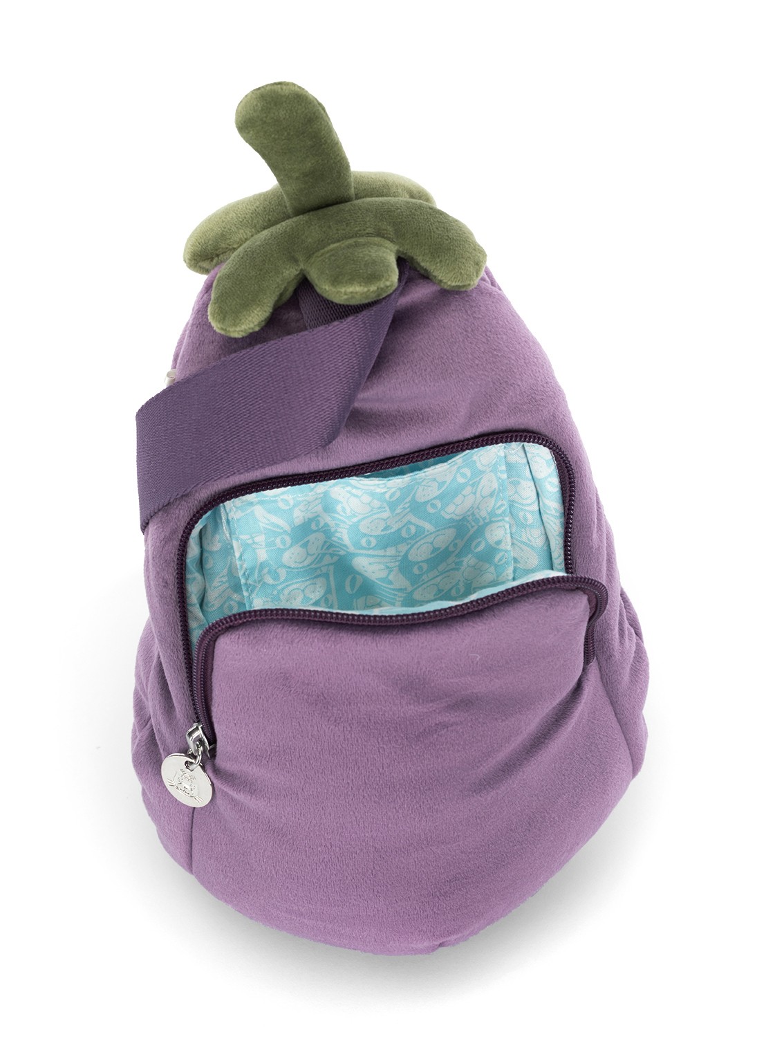 Jellycat Amuseables aubergine crossbodytas - detail 6 paars