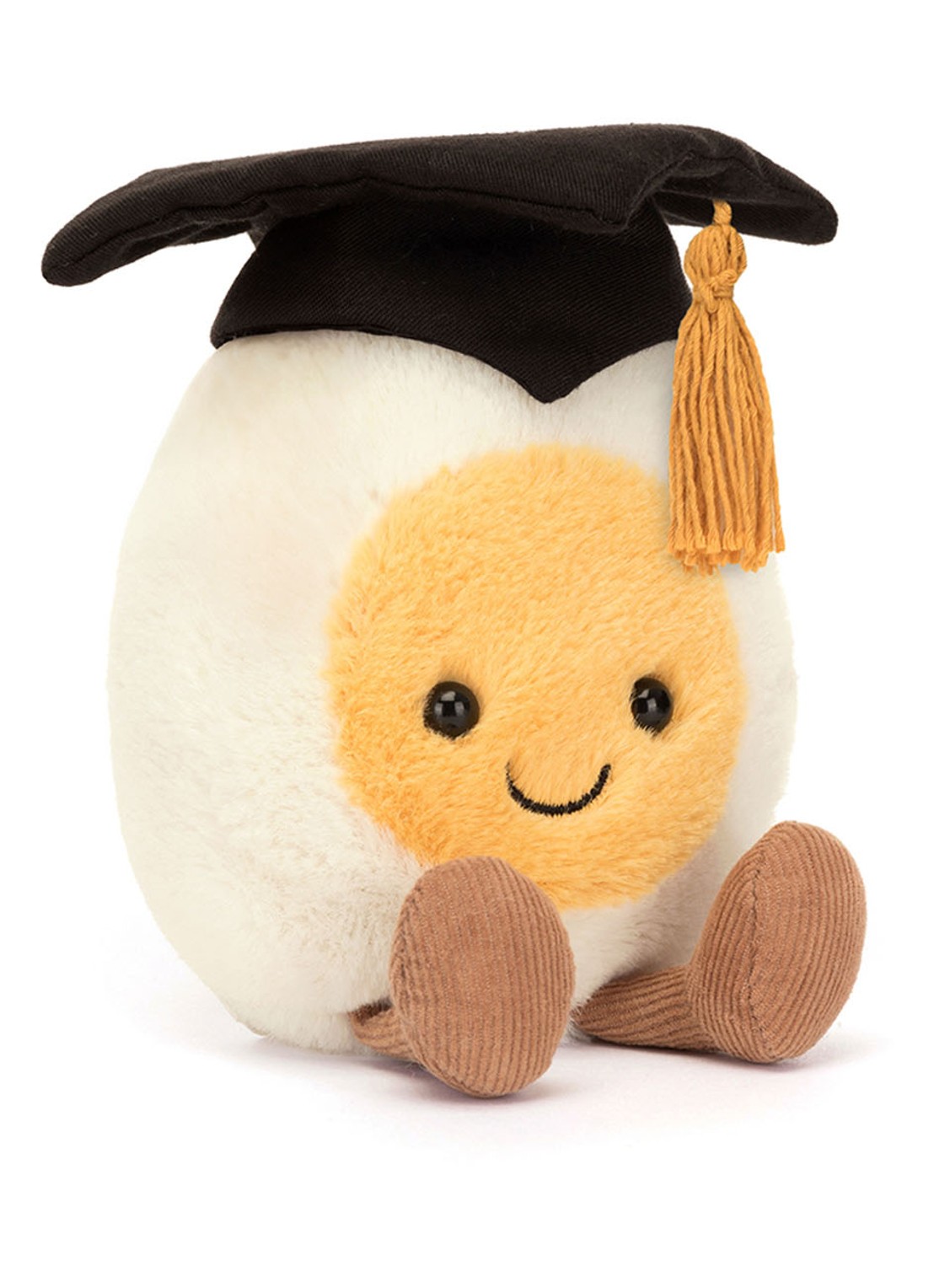 Jellycat Amuseables Boiled Egg Graduation - voorkant 2 multicolor