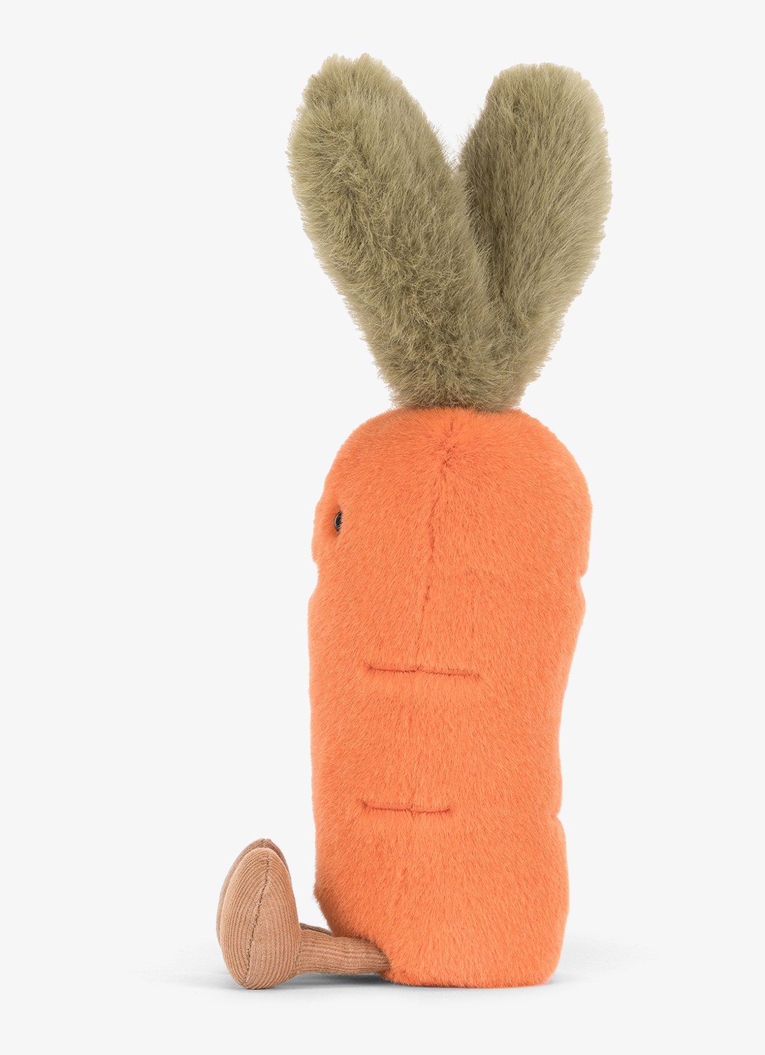 Jellycat Amuseables Carrot knuffel 28 cm - detail 5 oranje