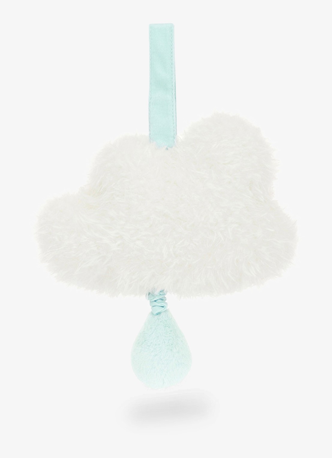 Jellycat Amuseables Cloud Musical Pull knuffel 27 cm  - achterkant 3 wit