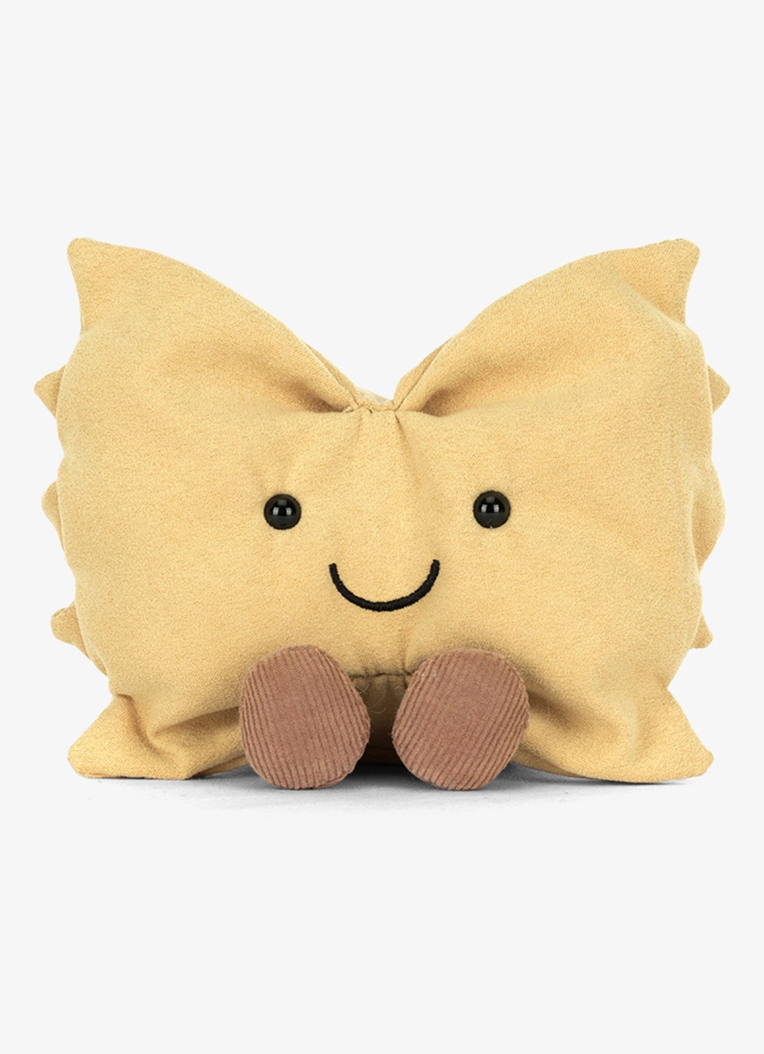 Jellycat Amuseables Farfalle knuffel 9 cm  - voorkant 4 multicolor