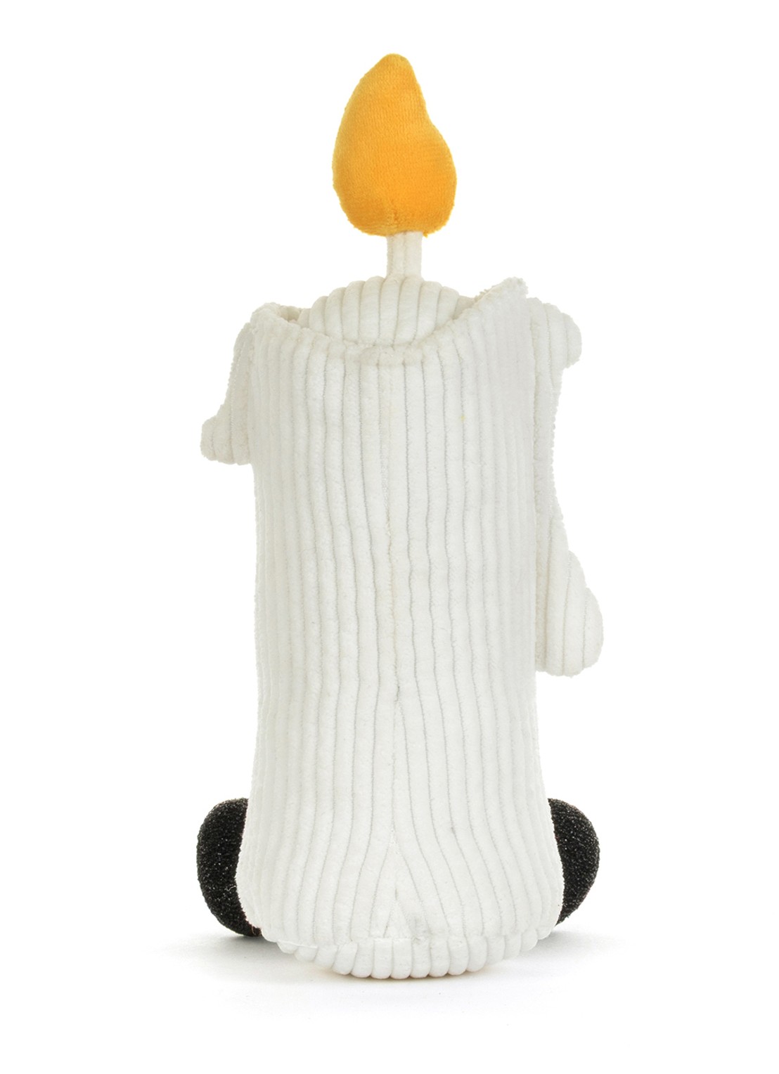 Jellycat Amuseables Flickerty Candle knuffel 19 cm - achterkant gebroken wit