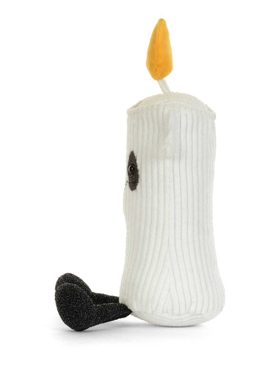 Jellycat Amuseables Flickerty Candle knuffel 19 cm - detail 6 gebroken wit