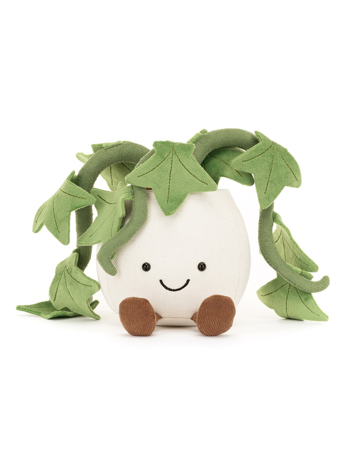Jellycat Amuseables Ivy knuffel 16 cm  - detail beige