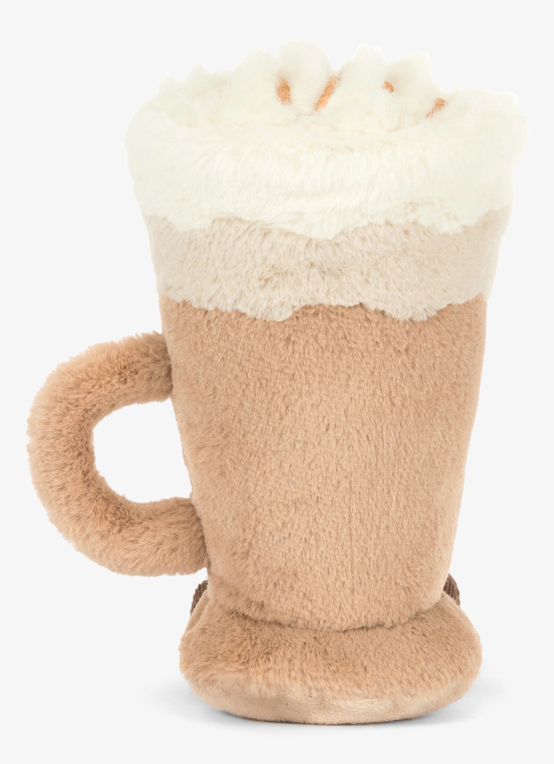 Jellycat Amuseables Latte knuffel 18 cm - detail 5 bruin