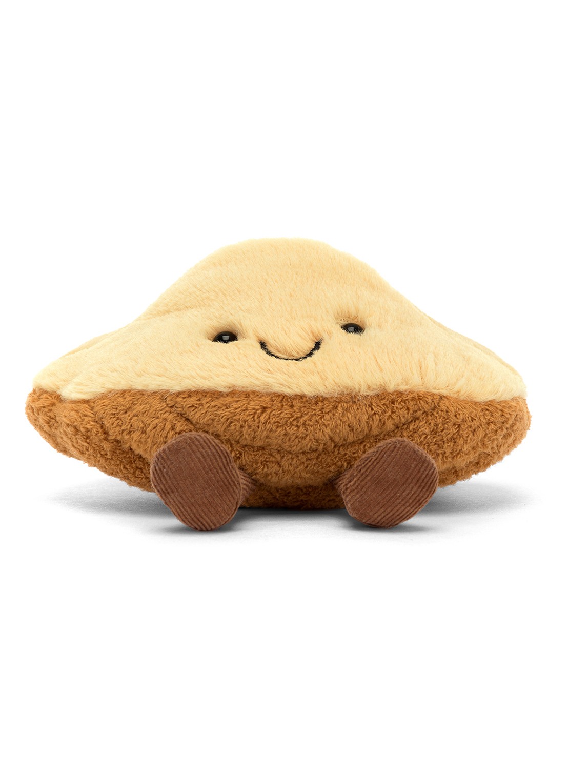 Jellycat Amuseables Margaux Madeleine knuffel 7 cm  - voorkant beige