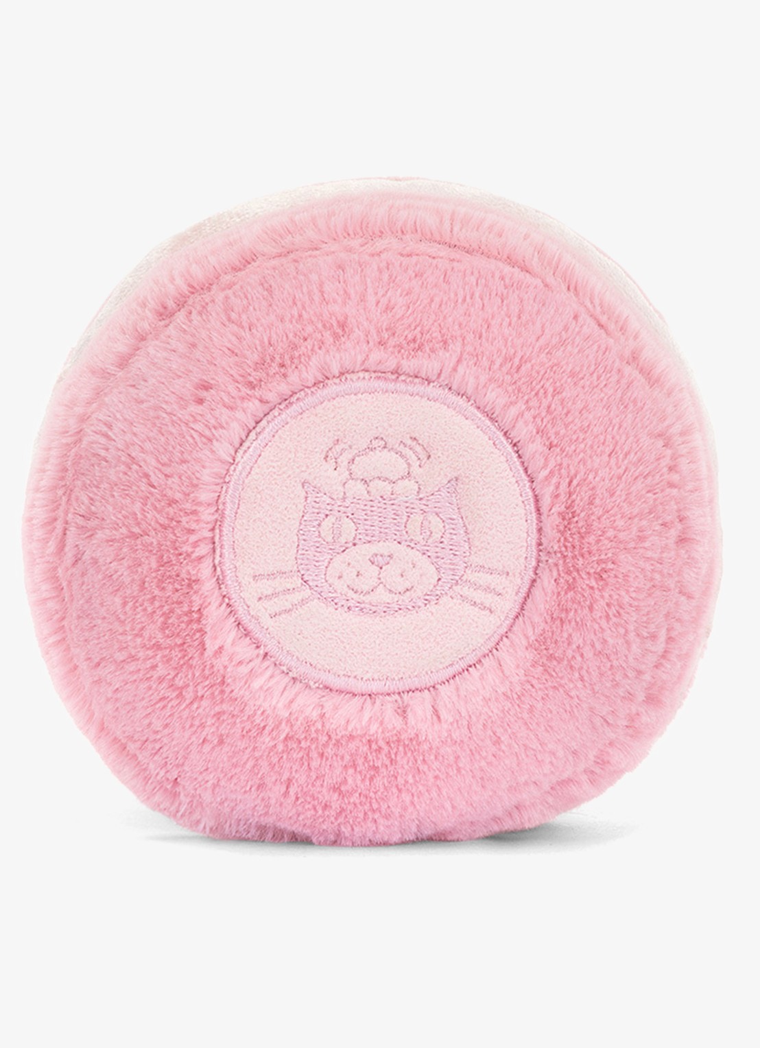 Jellycat Amuseables Mia Macaron knuffel 12 cm - achterkant 5 lichtroze