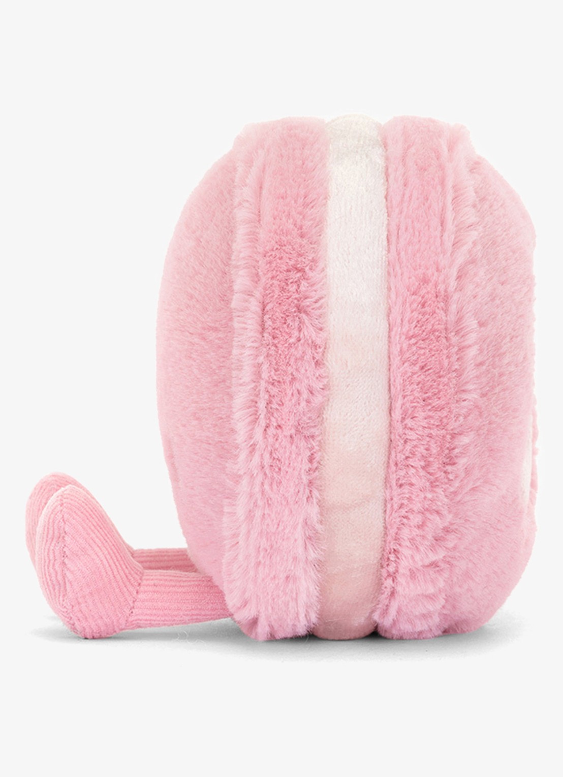 Jellycat Amuseables Mia Macaron knuffel 12 cm - detail 4 lichtroze