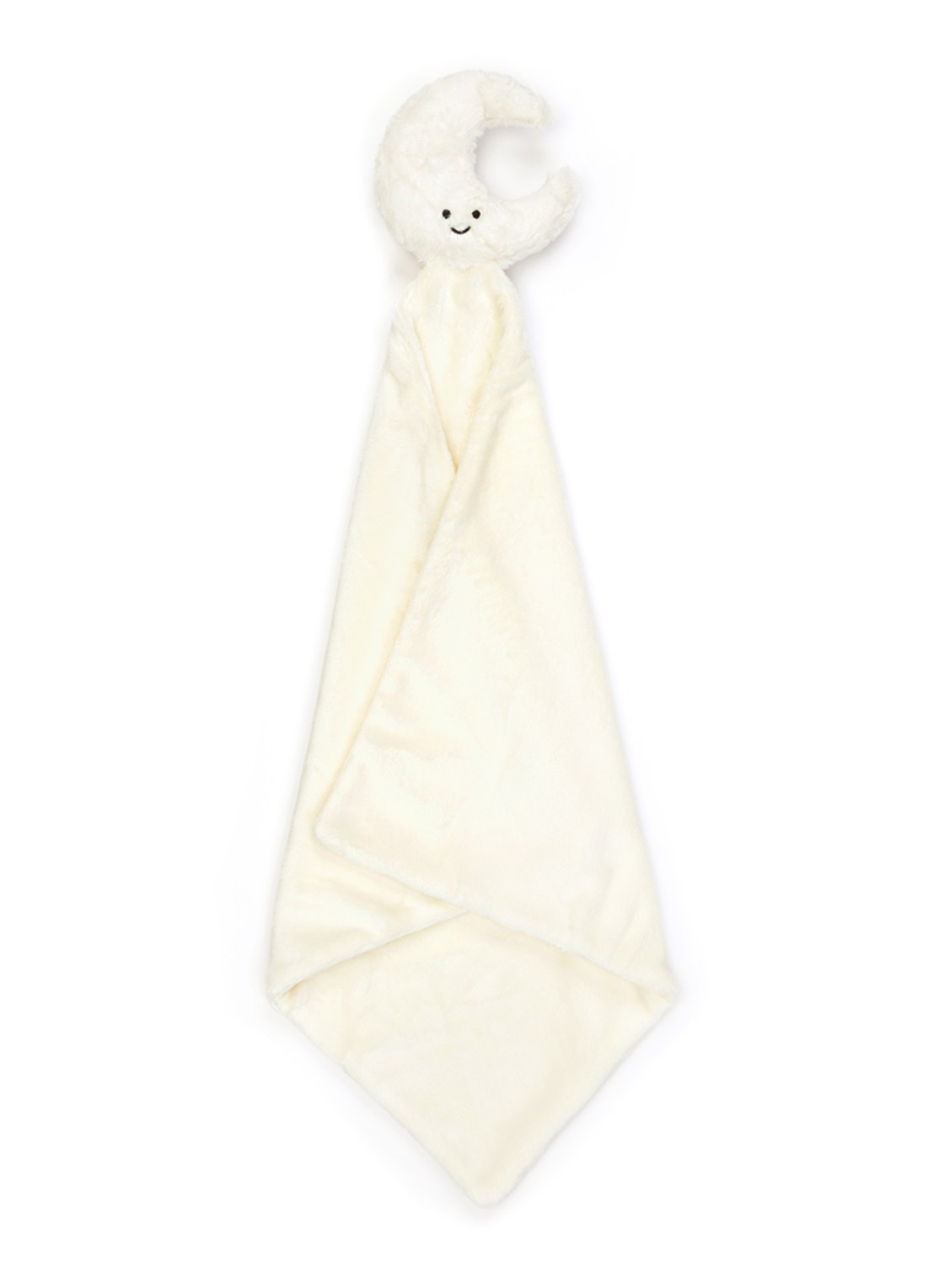 Jellycat Amuseables Moon Soother knuffeldoekje 34 cm - detail creme