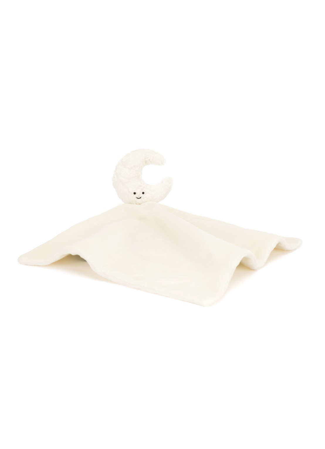 Jellycat Amuseables Moon Soother knuffeldoekje 34 cm - voorkant 4 creme
