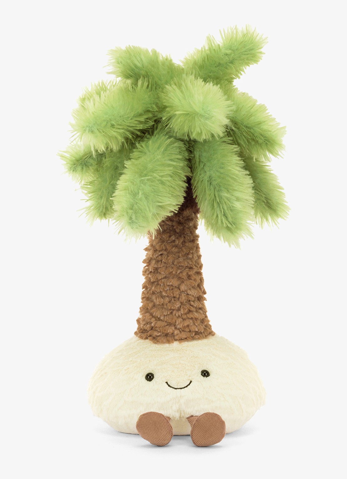Jellycat Amuseables Pammie Palm Tree knuffel 34 cm - voorkant 4 multicolor