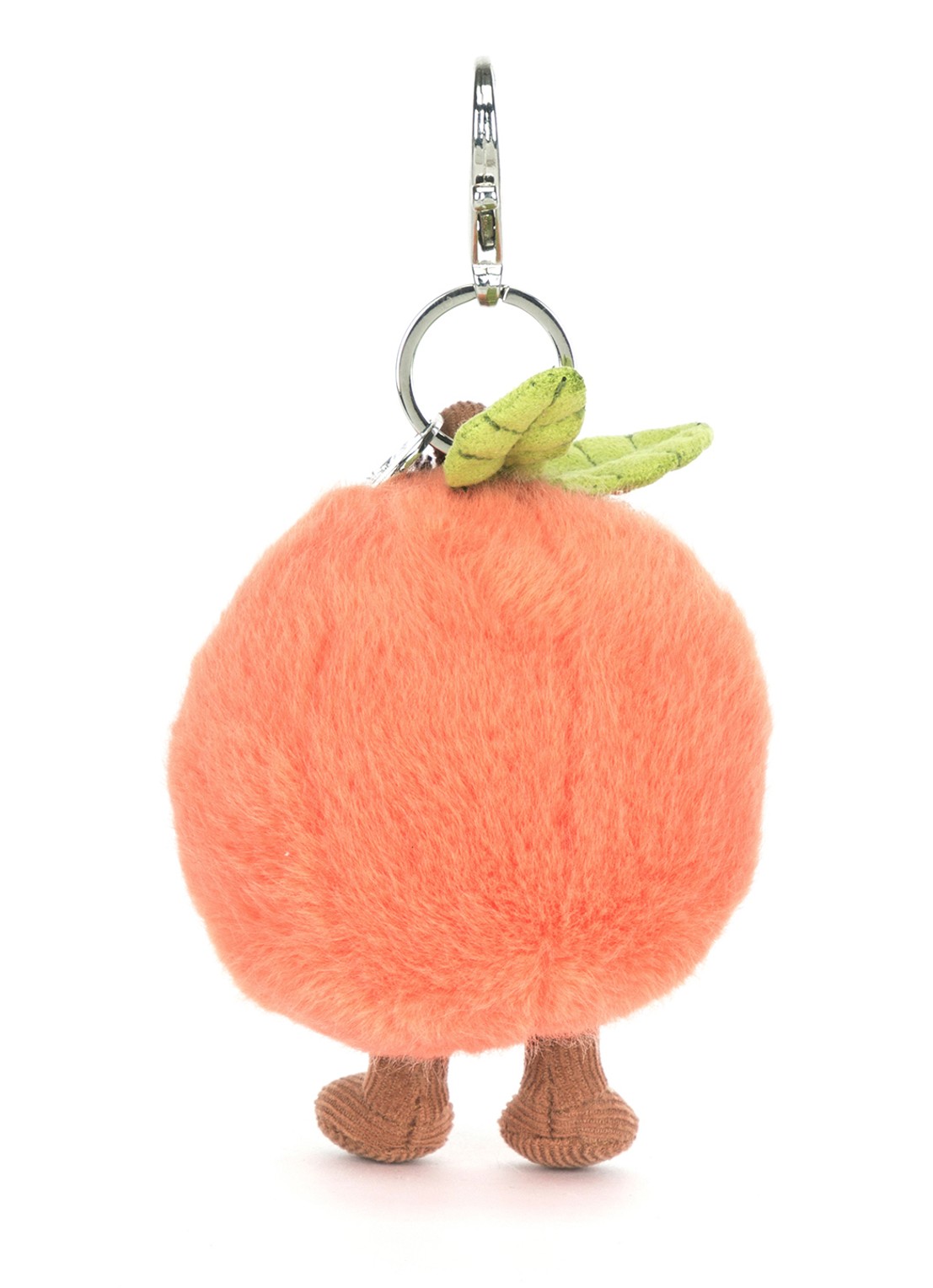 Jellycat Amuseables Peach Bag Charm tasbedel  - achterkant roze