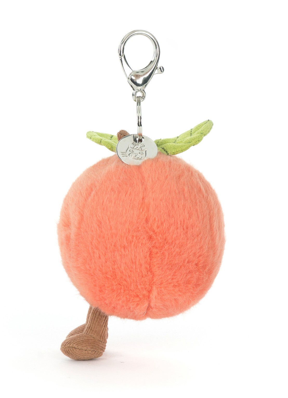 Jellycat Amuseables Peach Bag Charm tasbedel  - detail 4 roze