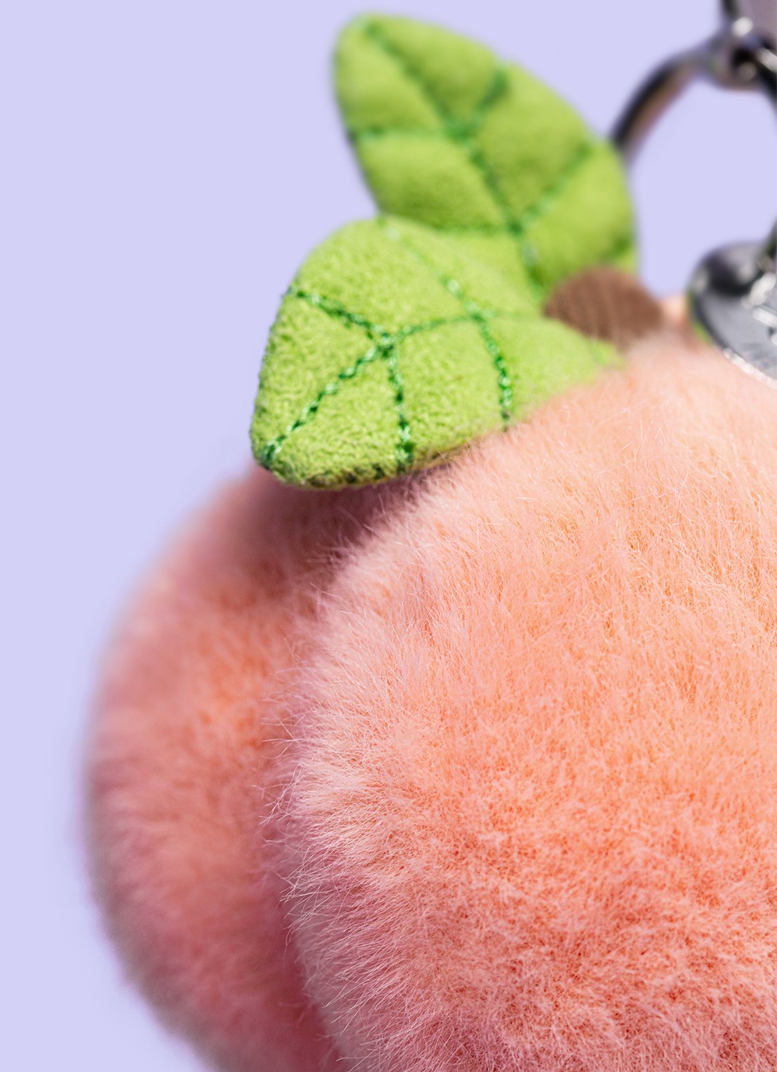 Jellycat Amuseables Peach Bag Charm tasbedel  - detail 5 roze