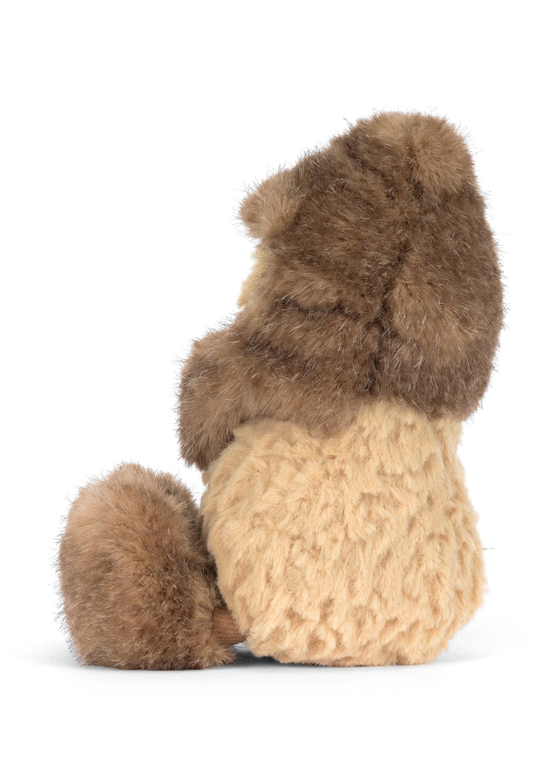 Jellycat Amuseables Peanut Yeti Outfit knuffel 12 cm - detail 6 beige