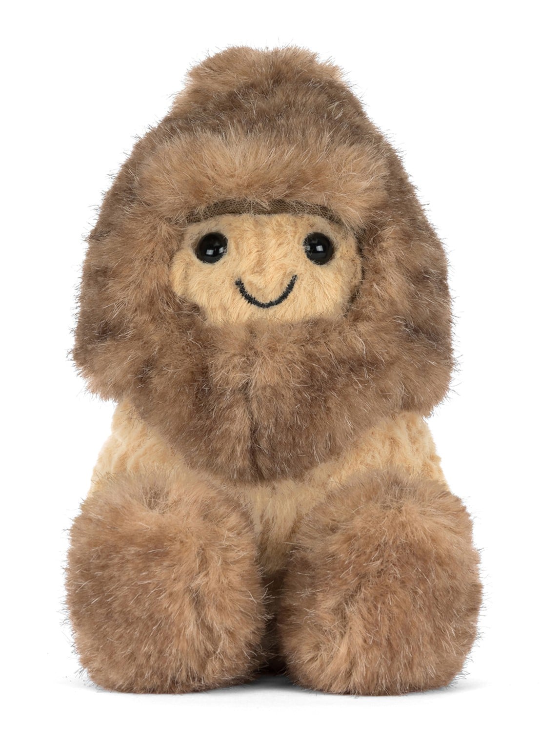 Jellycat Amuseables Peanut Yeti Outfit knuffel 12 cm - detail 7 beige