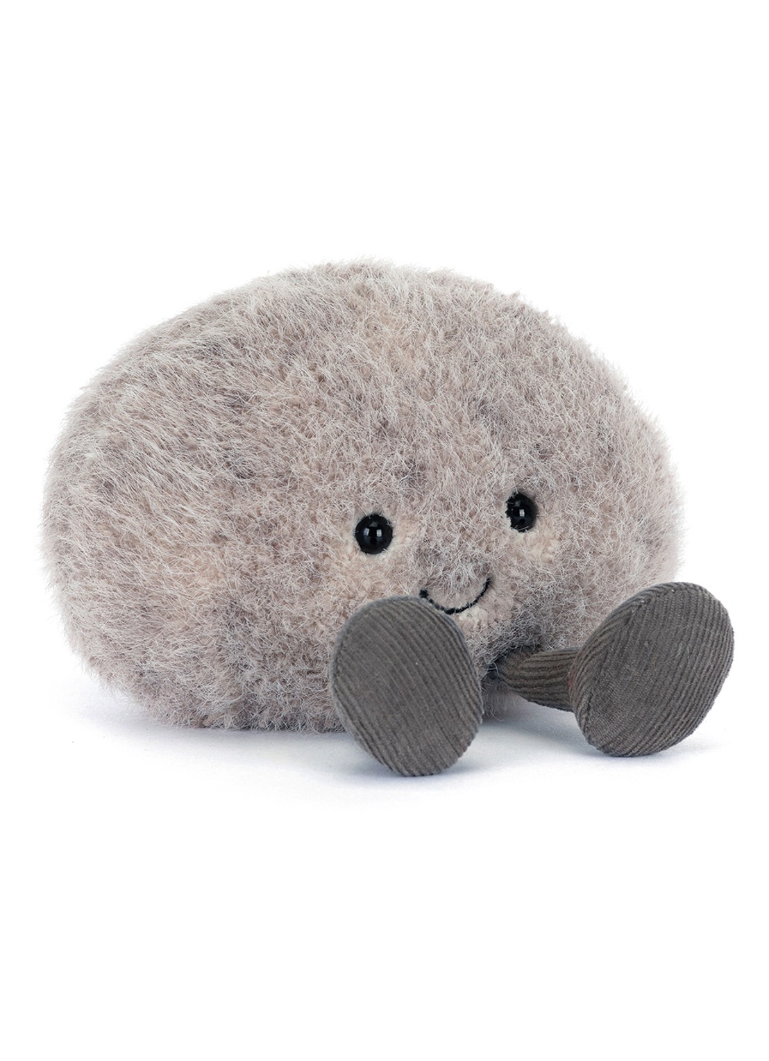 Jellycat Amuseables Pebble knuffel 8 cm - voorkant multicolor