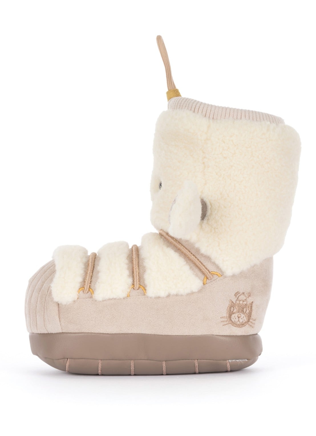 Jellycat Amuseables Perta Snow Boot - detail 2 beige