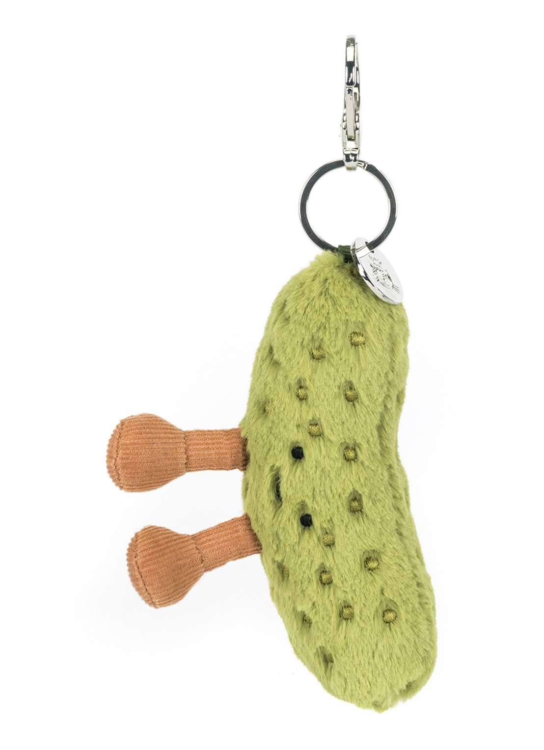 Jellycat Amuseables Pickle Bag Charm tasbedel - detail 4 multicolor