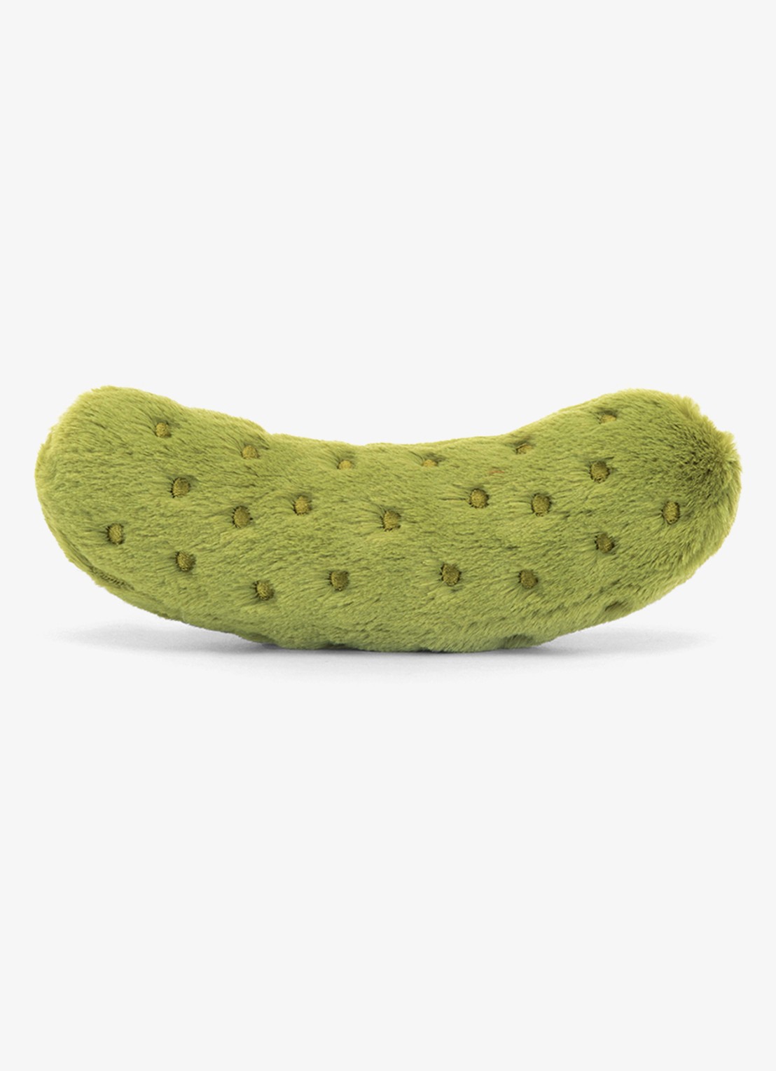 Jellycat Amuseables Pickle knuffel 8 cm - achterkant 4 groen