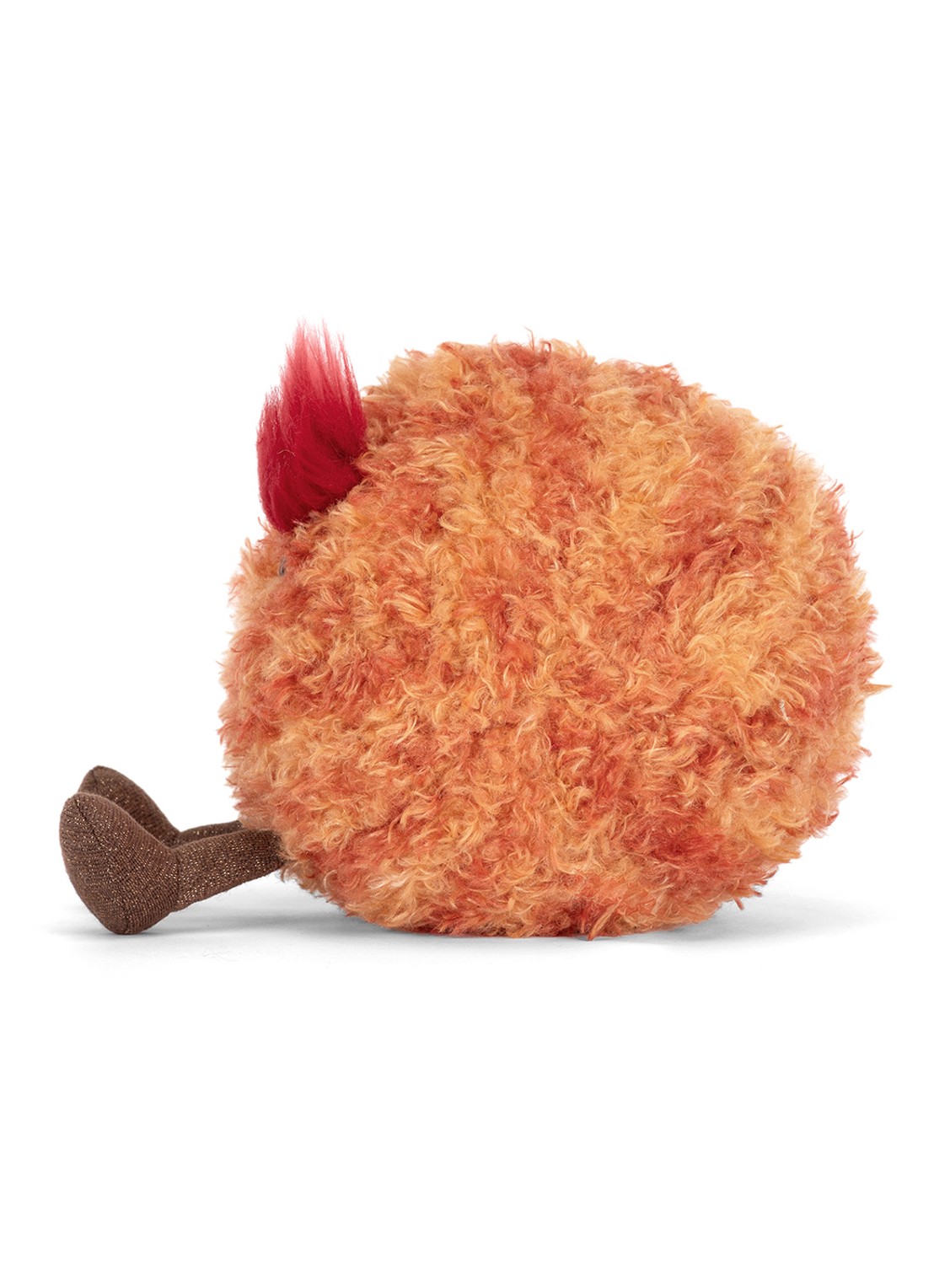 Jellycat Amuseables Planet Mars knuffel 22 cm  - detail 2 oranje