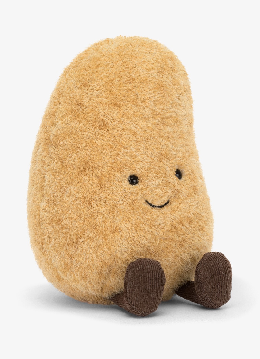 Jellycat Amuseables Potato knuffel 19 cm  - voorkant 2 camel
